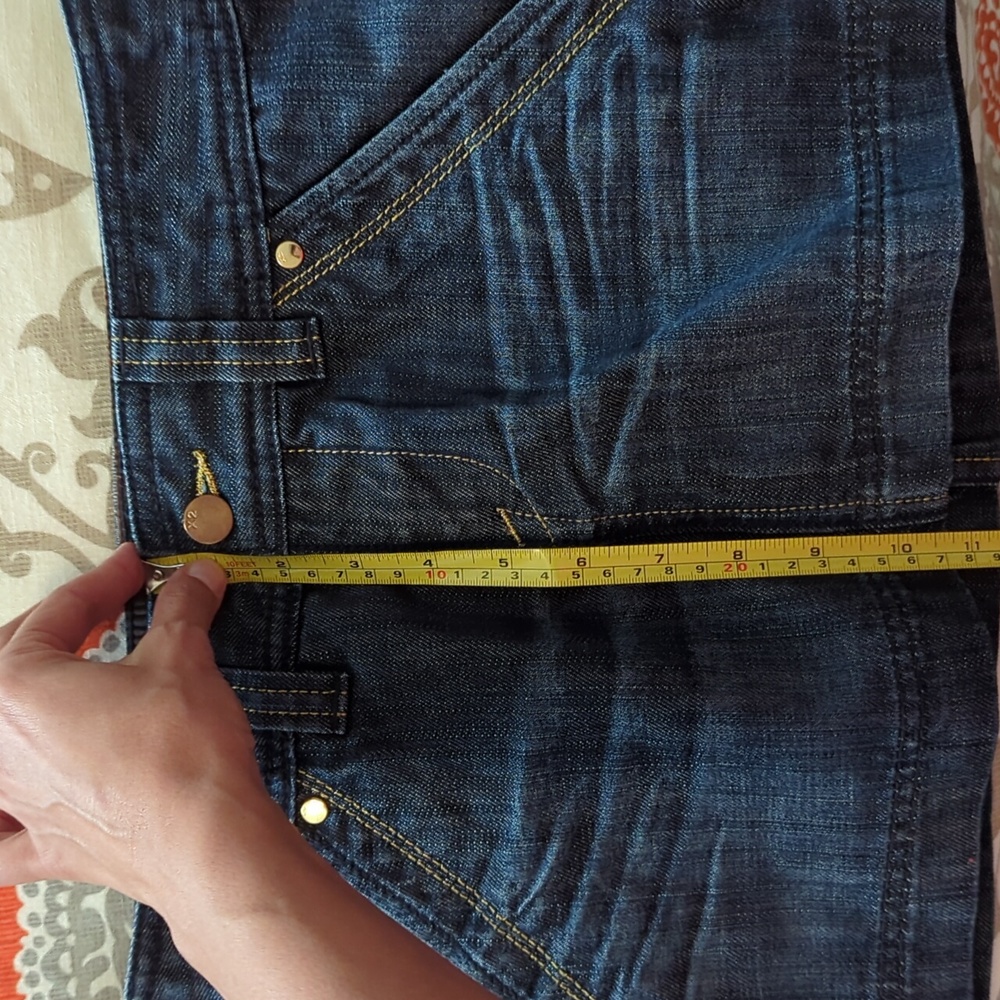 Express Women's Denim Mini Skirt Size 0 - Picture 5 of 5